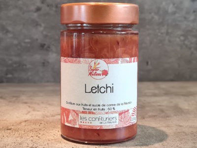 confiture de letchi de la réunion