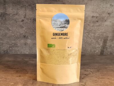 gingembre bio de la réunion