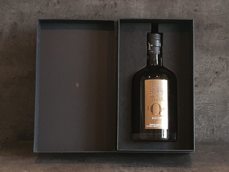 or boisé coffret