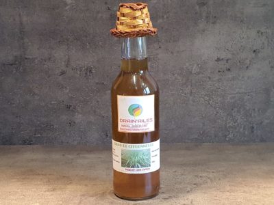 sirop de citronnelle de guadeloupe Drain'ailes