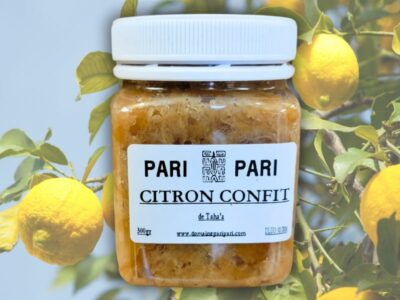 confit citron de tahiti