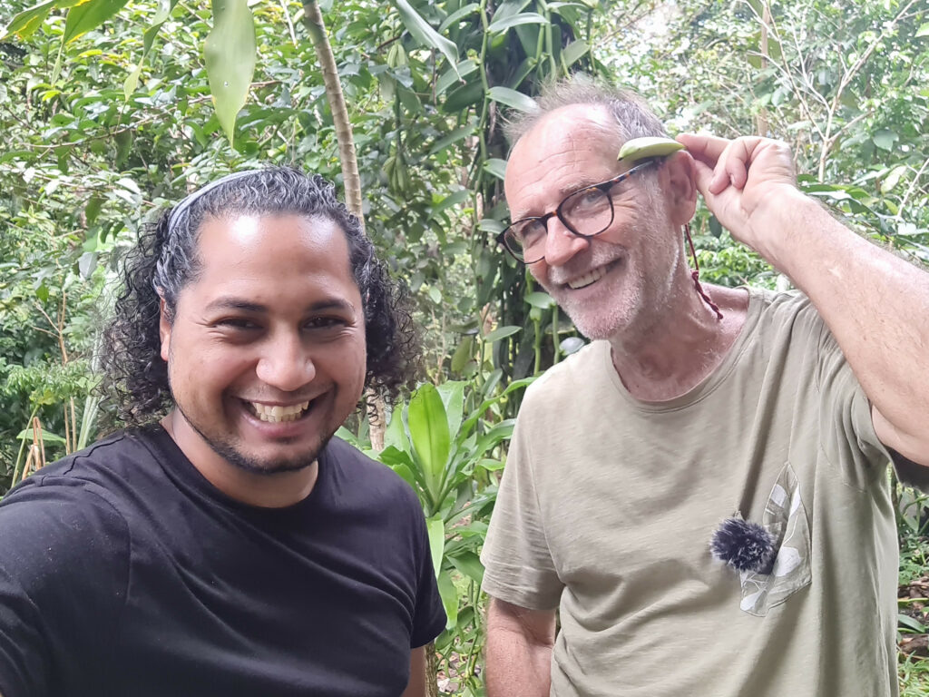 Emeric et Dominique à Bouillante