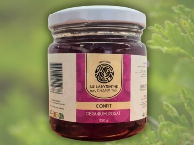 confit géranium rosat