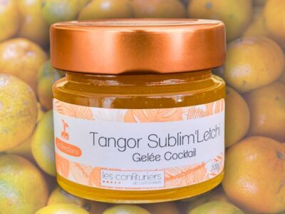gelée cocktail tangor letchi