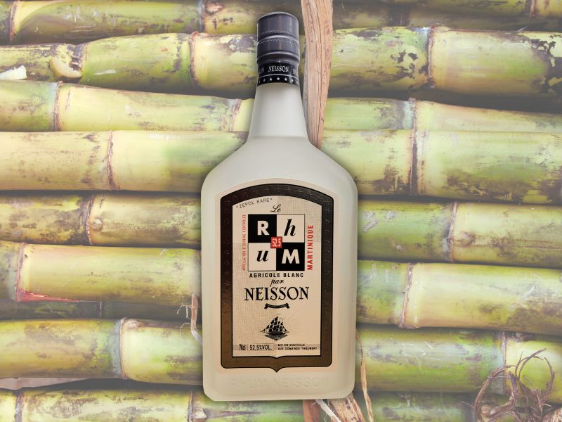 Le rhum agricole blanc par Neisson de Matinique