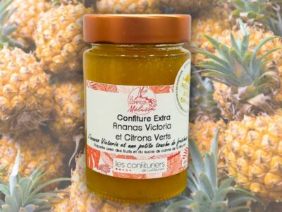 confiture ananas citron vert de la réunion