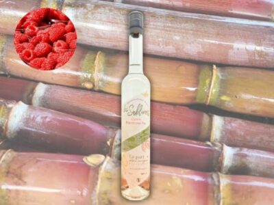 sublimé canne rose et framboise de la réunion